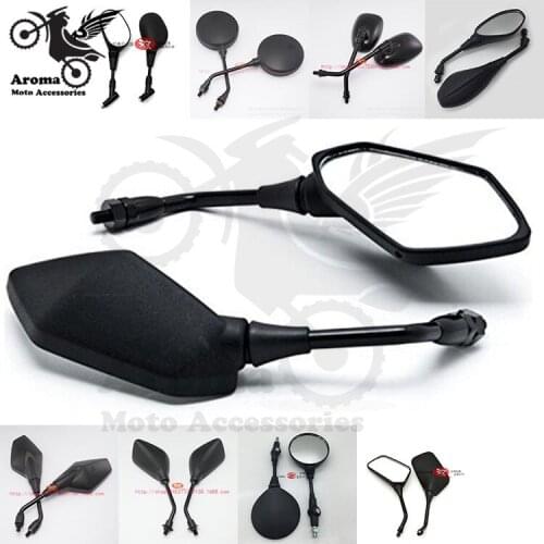 9 model available black Off-road parts dirt pit bike motocross accessories motorbike rear view mirror moto rearview motorcycle