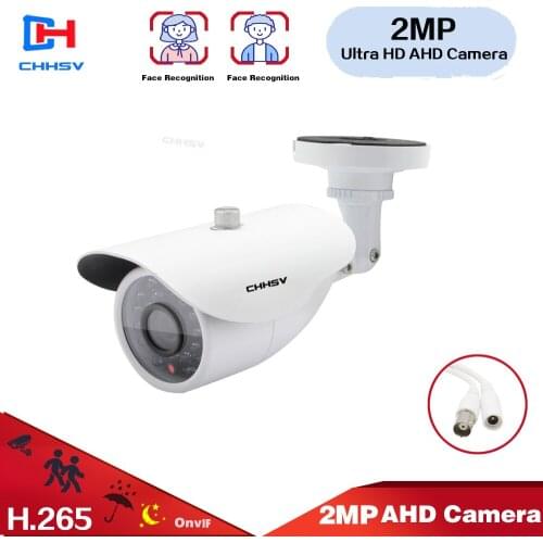 AHD Analog Camera 1080P High Resolution Angle Lens Night Vision Waterproof Bullet Outdoor Cameras CCTV Outside Security Camera