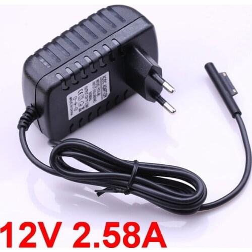1PCS 12V 2.58A AC Laptop Power Supply Adapter EU Plug Wall Charger for Microsoft Surface Pro 3 Pro3 Pro4 Pro 4 (i5 i7)