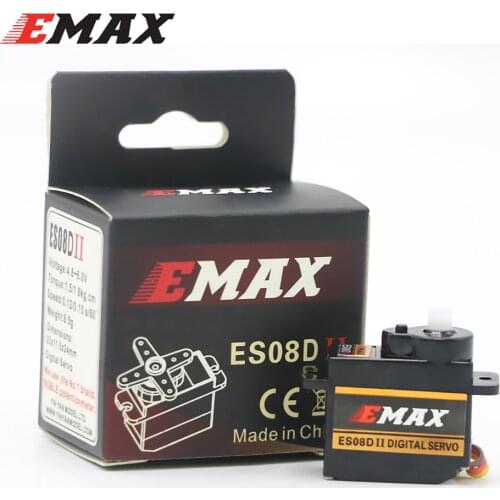 EMAX ES08DII 9g Plastic Digital Micro Servo For RC Helicopter Airplane Quadcopter Robot DIY Servo