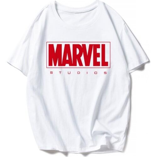 MARVEL T-Shirt New Fashion Short Sleeves Casual Tshirt Women Marvel T Shirts Unisex Women Tops Tees Girlfriend Gift Dropship