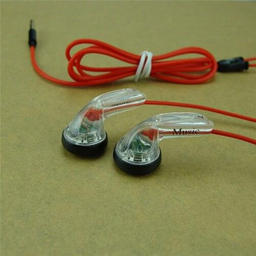 Professional In-ear Earphone MX500 Flat Head Headset Heavy Bass Balanced Music HiFi Video Earphones Earbuds Cable Wire