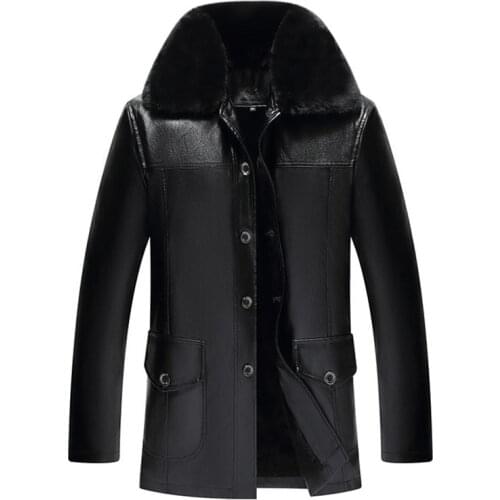 Leather Jacket Men,men Jacket Winter Leather,faux Fur Coat Men,coat Men,leather Jacket,men Leather Jackets Jackets and Coats