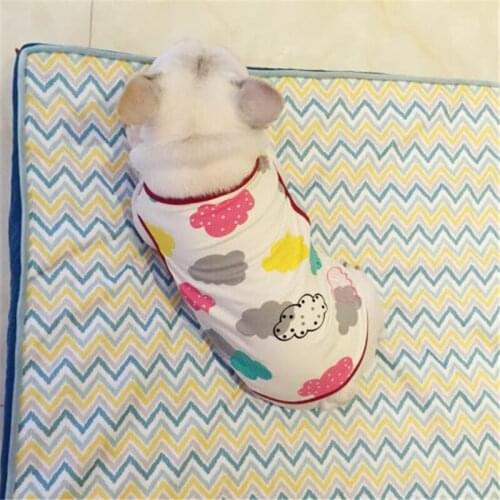 Traumdeutung Summer Dogs Clothes French Bulldog Clothing Coat For Pets Clothes Dog Clothing Fashion ubranie dla psa chien