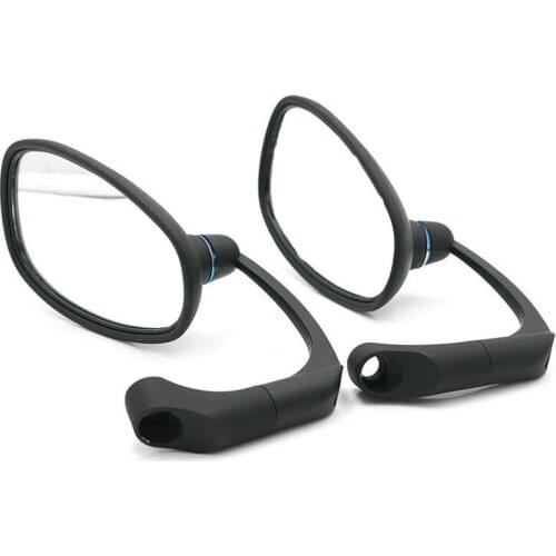 M10 M8 Black Side Rear view Mirror Motorcycle Street Bike Cruiser Chopper Shadow