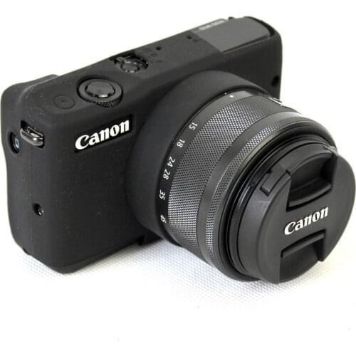 Soft Silicone Rubber Camera Protective Body Cover Case Skin For Canon M10 EOS M10 Silicone Camera Bag Lens Bag Neoprene 4 Colors