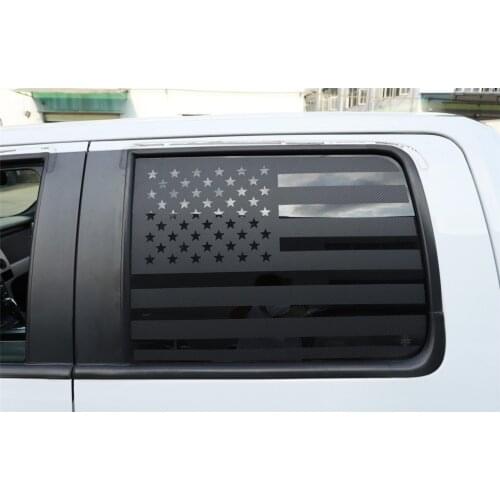 Car Rear Window Sticker Cover Trim for Ford F150 2009-2014 Car Accessories Car Sticker Exteriror Decoration American Flag