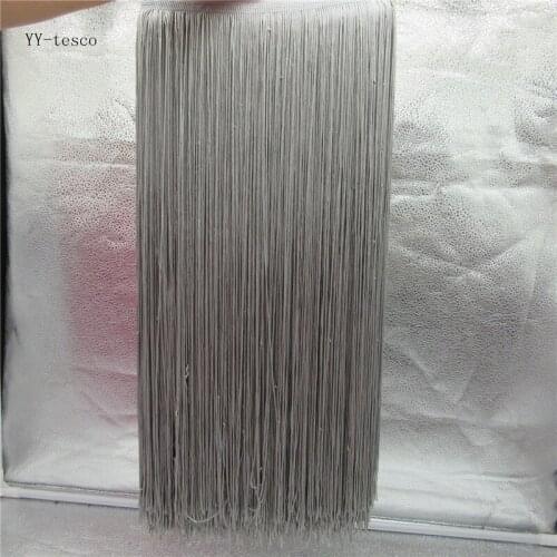 Wholesale 10Yards 100cm Wide Lace Fringe Trim Tassel gray Fringe Trimming Lace For DIY Latin Dress Stage Clothes Accessories