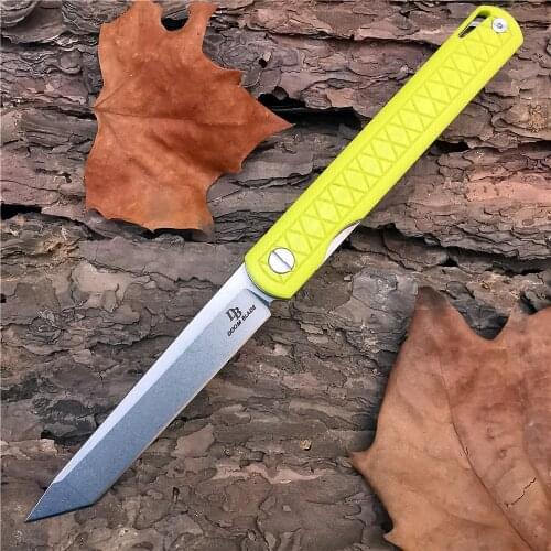 Outdoor Tactical Camping Hunting Survival Pocket Folding Knife D2 Blade G10 Handle Ball Bearing U.S. Warehouse Clearance Price