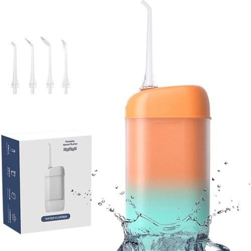 Portable Electric Dental Flusher Household Mini Calculus Stain Removal Machine Electric Tooth Cleaner Teeth Care