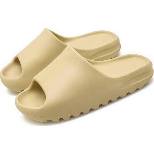 Summer Slippers Men Women Indoor EVA 2021 High Soft Bottom Sandals Trend Slides Light Beach Shoes Slippers Home Big Size 45