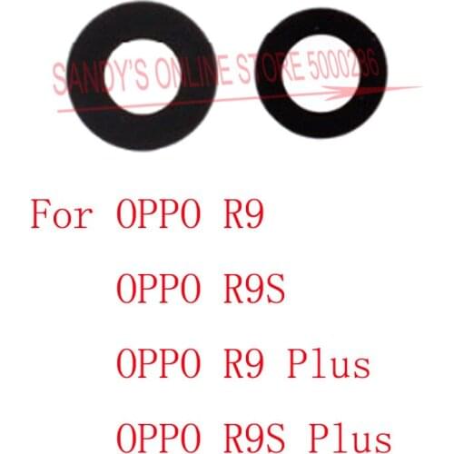 10 PCS New Back Rear Camera Glass Lens For OPPO R9 R9S R9 Plus R9S Plus Back Camera Lens Glass Cover For OPPO R9+ R9S