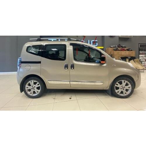 For FIAT FIORINO Rain Wind Deflector 2 pcs 2007-2018 Sunshade Curtains Car Windshield Auto Accessory Universal Spilitter Mud