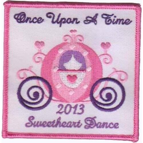 High Quality Embroidered Patch/Clothing Emblem Made by Twill with Merrow Border and PVC Backing Customized Designs Free Shipping