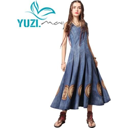 Yuzi.may Sleeveless Summer Dresses