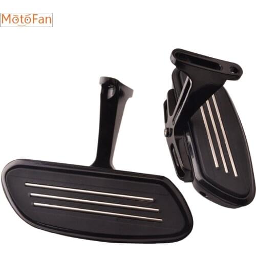 Rear Passenger Flooboard Running Board Front Rider Footboard For Harley Touring Road King Electra Street Glide CVO 1993-2019