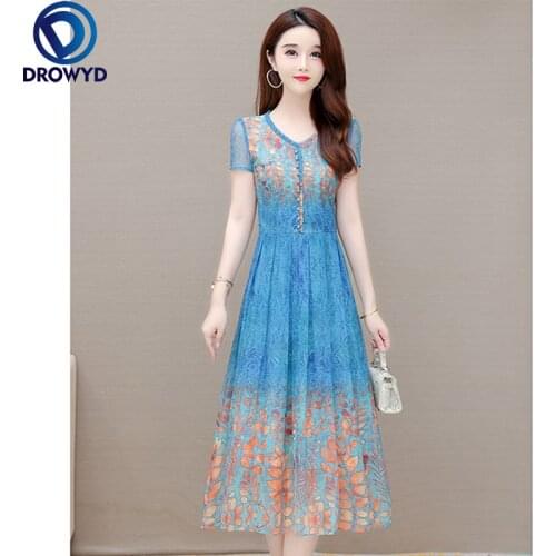 2021 Summer Women Dress Indie Folk Women Sexy Printed Bow Holiday Beach Wrap Dresses V-Neck Boho Dress Elegant Party Sundress