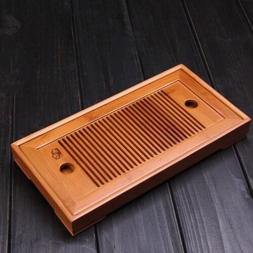 27*13*4.0cm Bamboo tray Tea Table chinese tea set Small Bamboo tray Gongfu Tea Table Serving bamboo Tray
