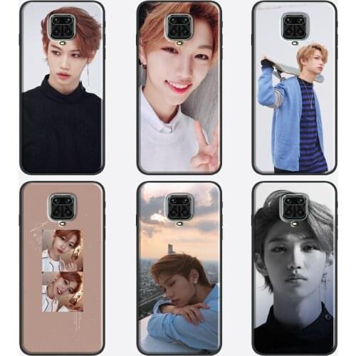 Felix Stray Kids Case For Xiaomi Redmi Note 10 Pro 8T 9S 7 8 9 Pro Cover For Redmi 9 9A 9C 9T K40 7A 8A
