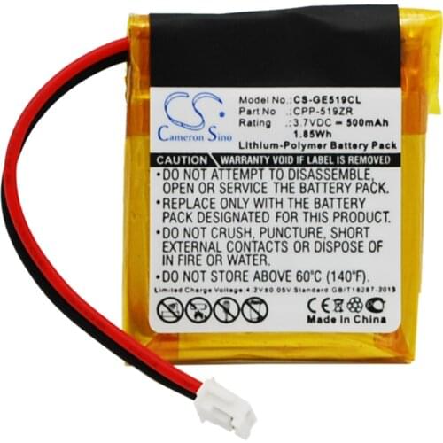 CS 500mAh / 1.85Wh battery for Thompson CPP-519Z3