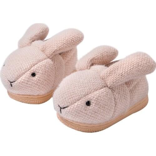 Childrens Cotton Shoes 2021 New Home Interior Cute Cartoon Boys and Girls Non-slip Cotton Shoes Hot Cute Fashion Indoor Shoes