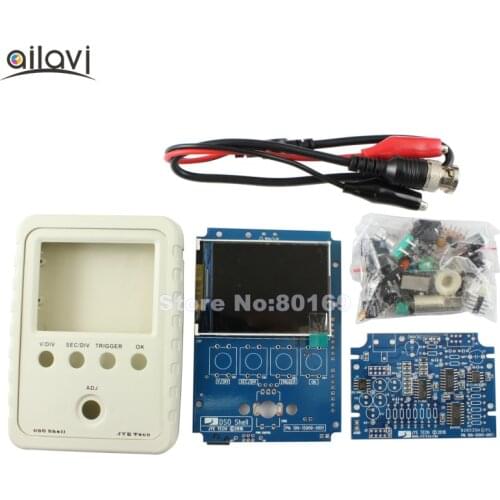 DSO Shell Upgraded Handheld Oscilloscope DIY Kit 15001K SMD Pre-soldere Electronic Learning Kit DSO138