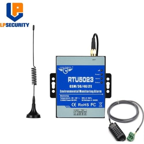 GSM Environment Alarm System Power Status Monitoring Temperature Humidity Sensor Supports Modbus RTU Over TCP