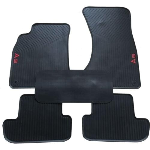 Car Floor Mats for 2008-2019 Year Audi A5 Two Doors Special No Odor Carpets Waterproof Rubber