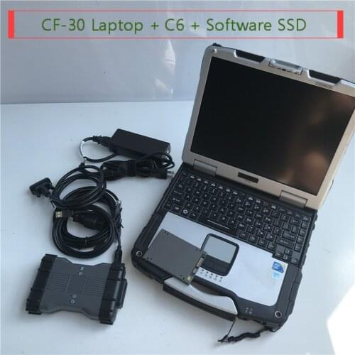 MB Star C6 for ben-z with V09/2020 X-entry DAS DOIP Auto Scanner Diagnosis Tool Used Diagnostic Laptop CF30 Ready to work