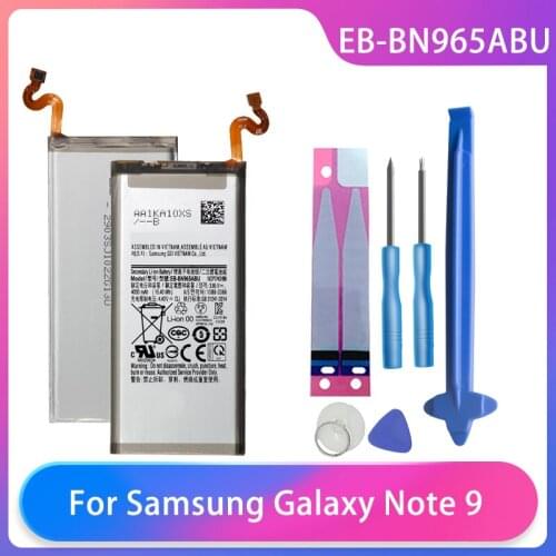 Original Battery For Samsung Galaxy Note9 Note 9 SM-N9600 N960F N960U N960N N960W Phone Battery EB-BN965ABU EB-BN965ABE Tools