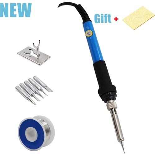New Adjustable Temperature Soldering Iron Internal Heating Type Household Electronic Welding Repair Tool 60W Dropshipping
