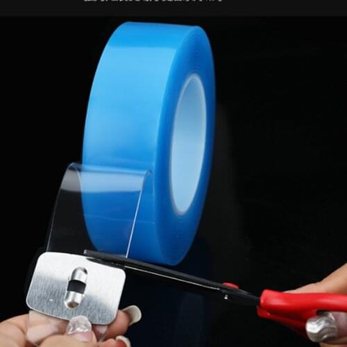 2mm Transparent Magic Nano-tape Washable Reusable Double-Sided Tape Adhesive Nano Traceless Sticker Removable Waterproof Tape