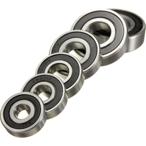 Deep Notch Ball Bearings 6200-6205/2RS High Speed Bearing Steel