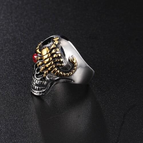 TrustyLan Gold Rings For Men