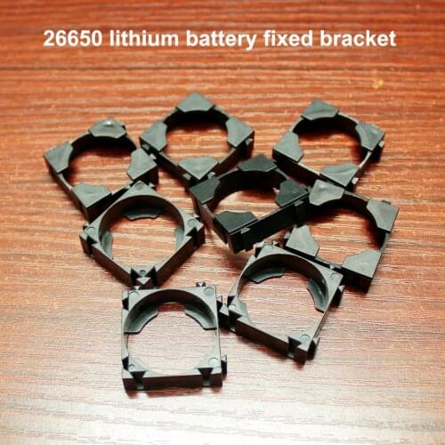 10pcs/lot 26650 battery DIY universal assembly bracket ABS fire retardant plastic any combination buckle fastening bracket