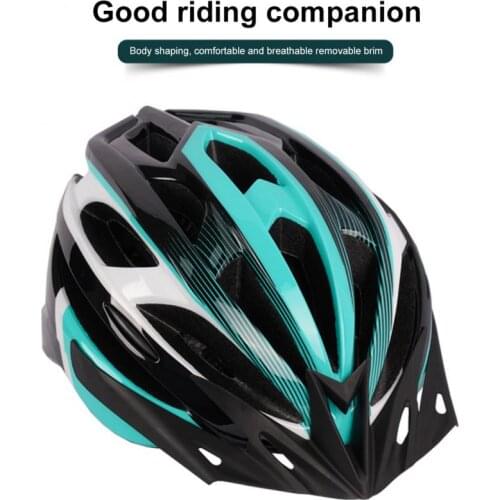 Bike Helmet With LED Rear Light, Adult Bicycle Helmet With Detachable Visor, Lightweight And Vented Mountain Cycling Helmet