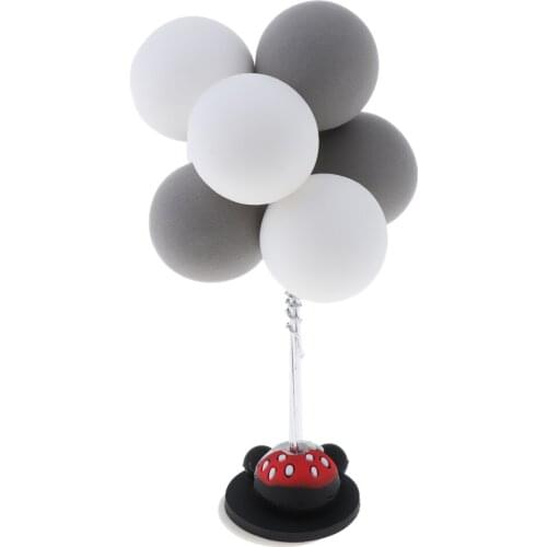 Car Interior Personality Balloon Auto Ornament Decor Cute Dashboard White