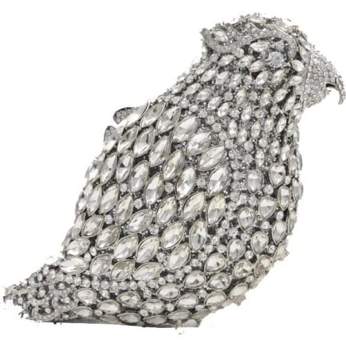 Lady Diamond Luxury Clutches Elegant Crystal Purses Hollow Out Style Women Evening Bags Sequined Wedding Party Clutches bags