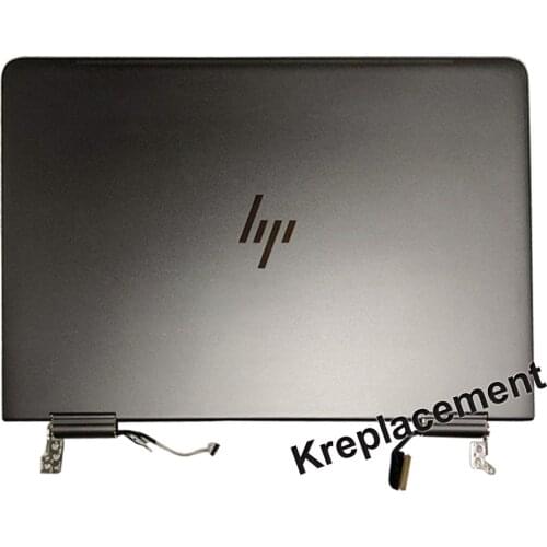 13.3" FHD 1920x1080 Full Screen Assembly LCD Display Touch Digitizer Replacement for HP Spectre x360 13-AC023DX - Gray