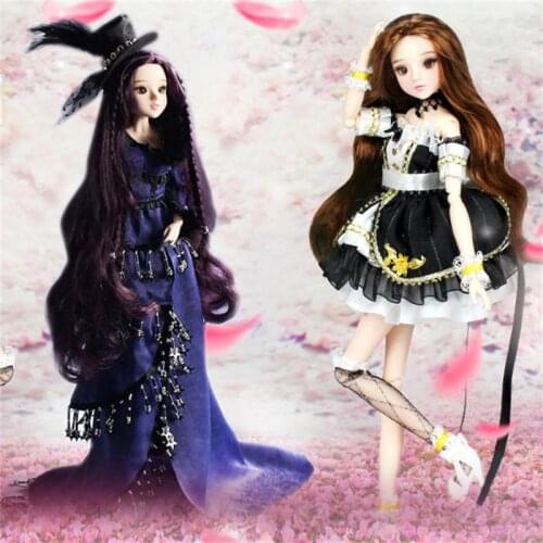 26 Movable Joints 30cm BJD Dolls With Full Outfits Dress Wig Shoes Makeup Twelve Constellation Series Birthday Gift
