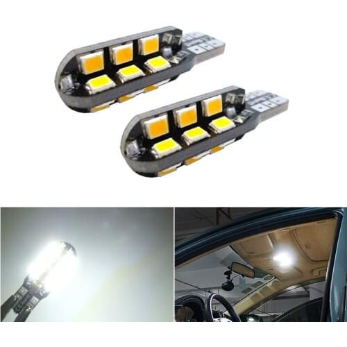 2x T10 W5W LED Clearance Light Marker Lamp Bulb For Citroen C4 C5 C3 Picasso Xsara Berlingo Saxo C2 C1 C4L DS3 Xantia DS4 C8