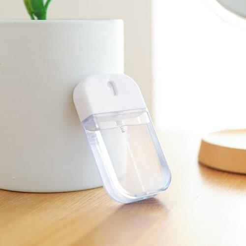 35MLTravel Empty Bottle Sprayer Refillable Dispenser Kit Cosmetic Plastic Press Makeup Container Empty Parfum Makeup Jars