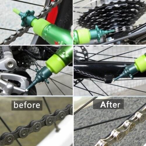 60ML Dry Lubricant Bicycle Chain Lubricating Oil Bicycle Chain Repair Tools XXUF