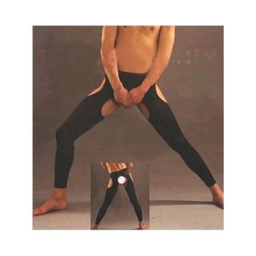 Free shipping male transparent gauze panties sexy mens the brasen trousers