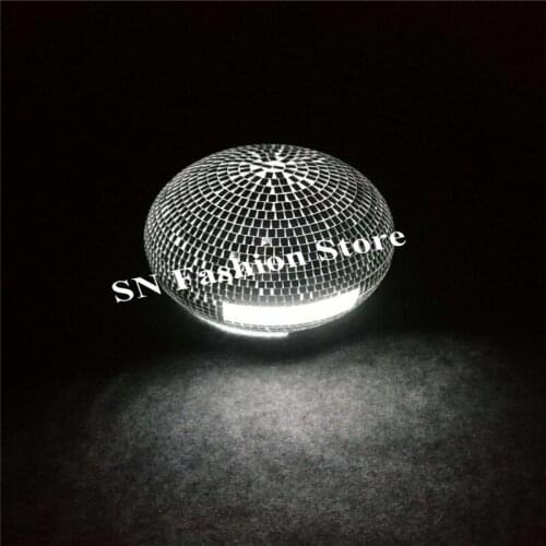 CC27 Ballroom dance costumes led helmet dj disco singer wears Technology headwear bar party stage show dress robot party clothes