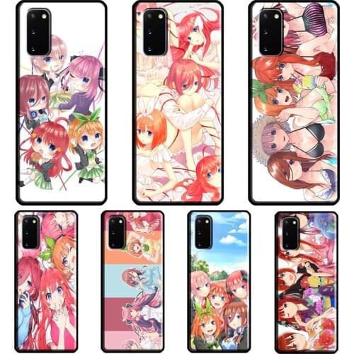 Go Toubun No Hanayome Quintessential Quintuplets Case For Samsung Galaxy S9 S10 Plus S20 FE S21 Ultra Note 20 Note 10 Plus Cover