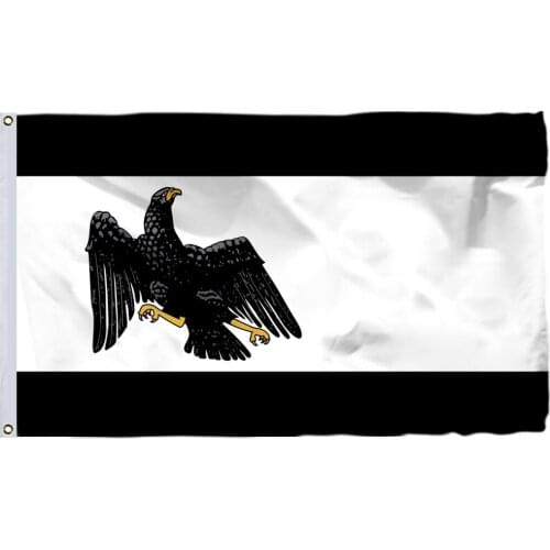Prussia (1918-1933) Flag 90 x 150 cm 150D Polyester Historical Kingdom of Prussia Prussian Germany Flags and Banners