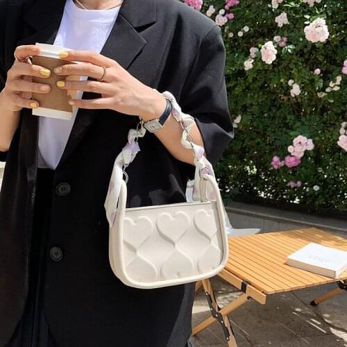 French Niche Small Bag women Fashion Silk Scarf Chain Portable Small Square Bag Shoulder Messenger Bags designer purses handbags