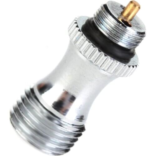 Stainless Steel Double Action Air Inlet Adapter Valve Hobbyists Use for Airbrush Paint Spray Machine Parts Watering Tool