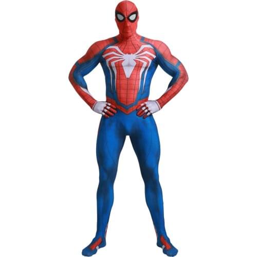 PS4 Advanced Suit Cosplay halloween Costume Spandex 3D printed Zenzai suit Flexible JumpSuit disfraces de For Adult/Kids